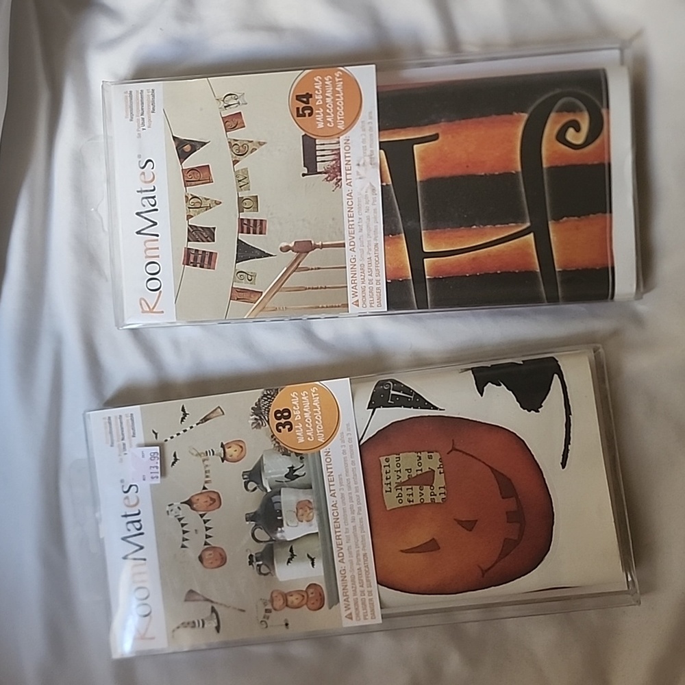 Halloween Wall Decals (set of 2)